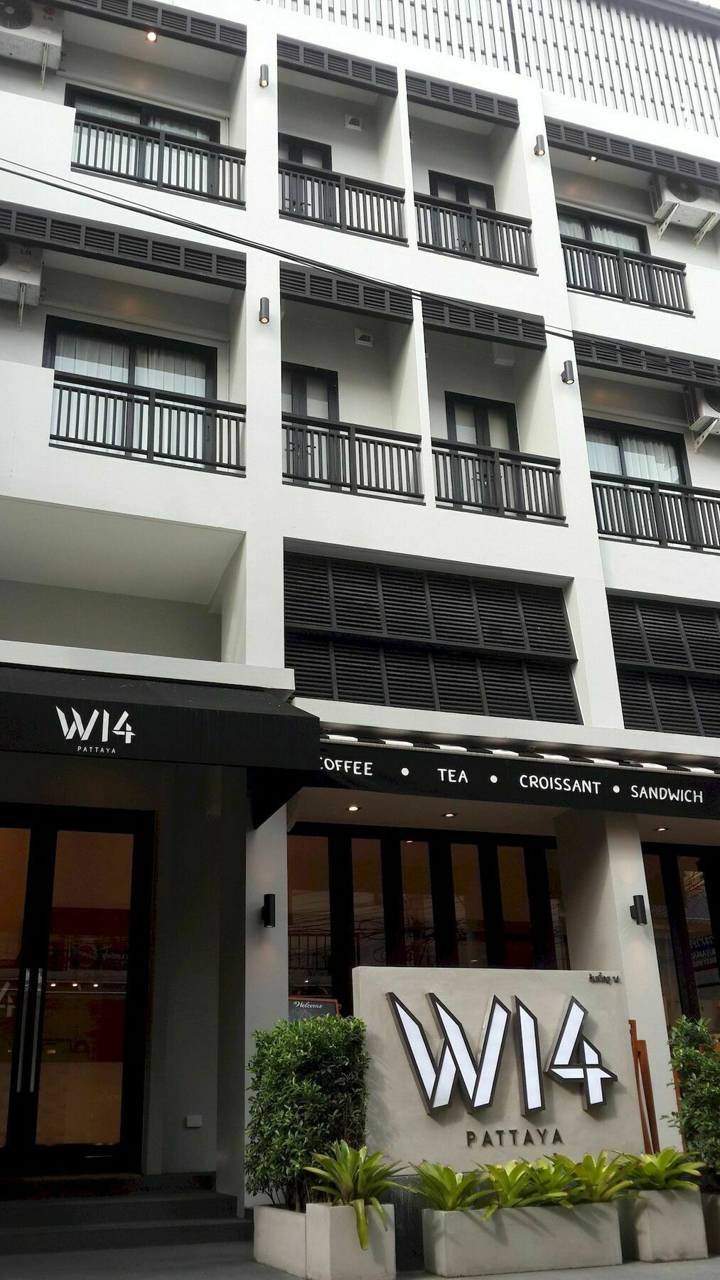 W14 Pattaya Hotel Eksteriør billede